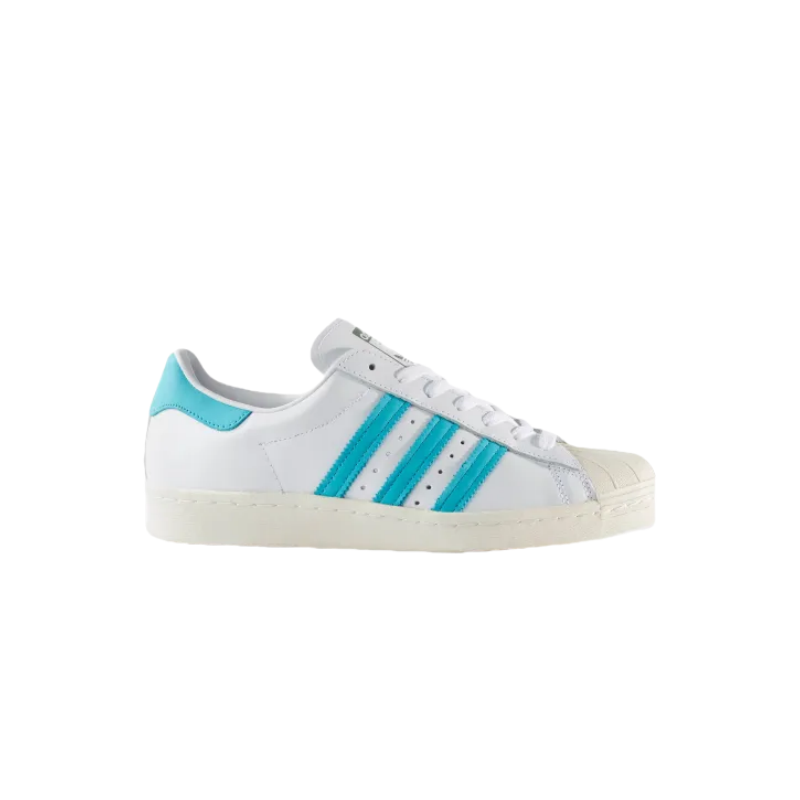 Adidas Originals Superstar 80s Low Top Skateboard Shoes Unisex White