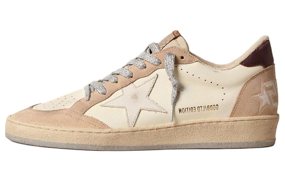 Golden Goose Ball-Star Low-top Panelled Sneakers