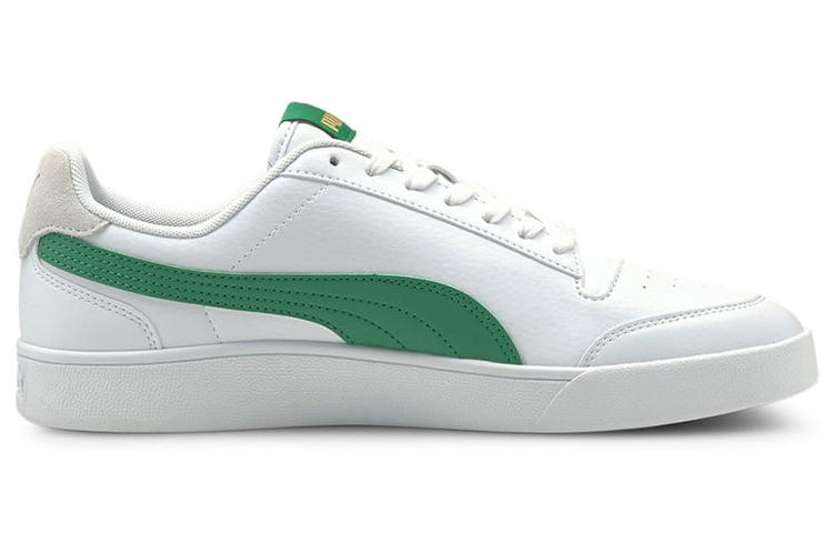 PUMA Unisex Shuffle Sneakers White/Green купить в интернет-магазине Yoocart с быстрой доставкой по России.
