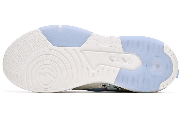 361° Cushioning Anti-Slip And Wear-Resistant Low-Top Sports Casual Shoes Women's White Blue купить в интернет-магазине Yoocart с быстрой доставкой по России.