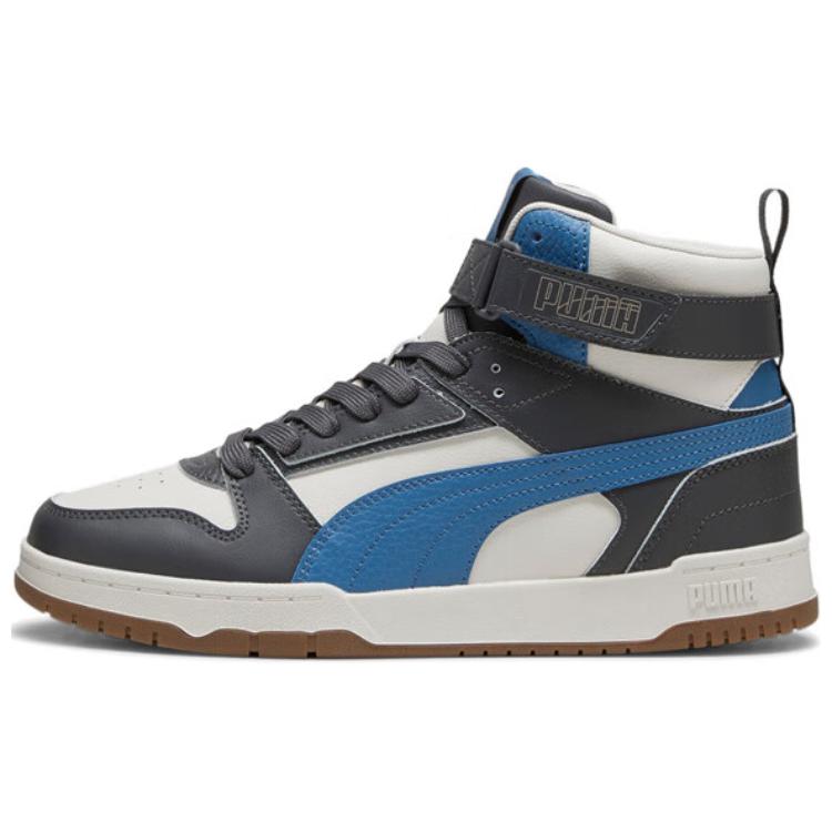 PUMA RBD Game Mid Top Skateboard Shoes Unisex White Black Blue