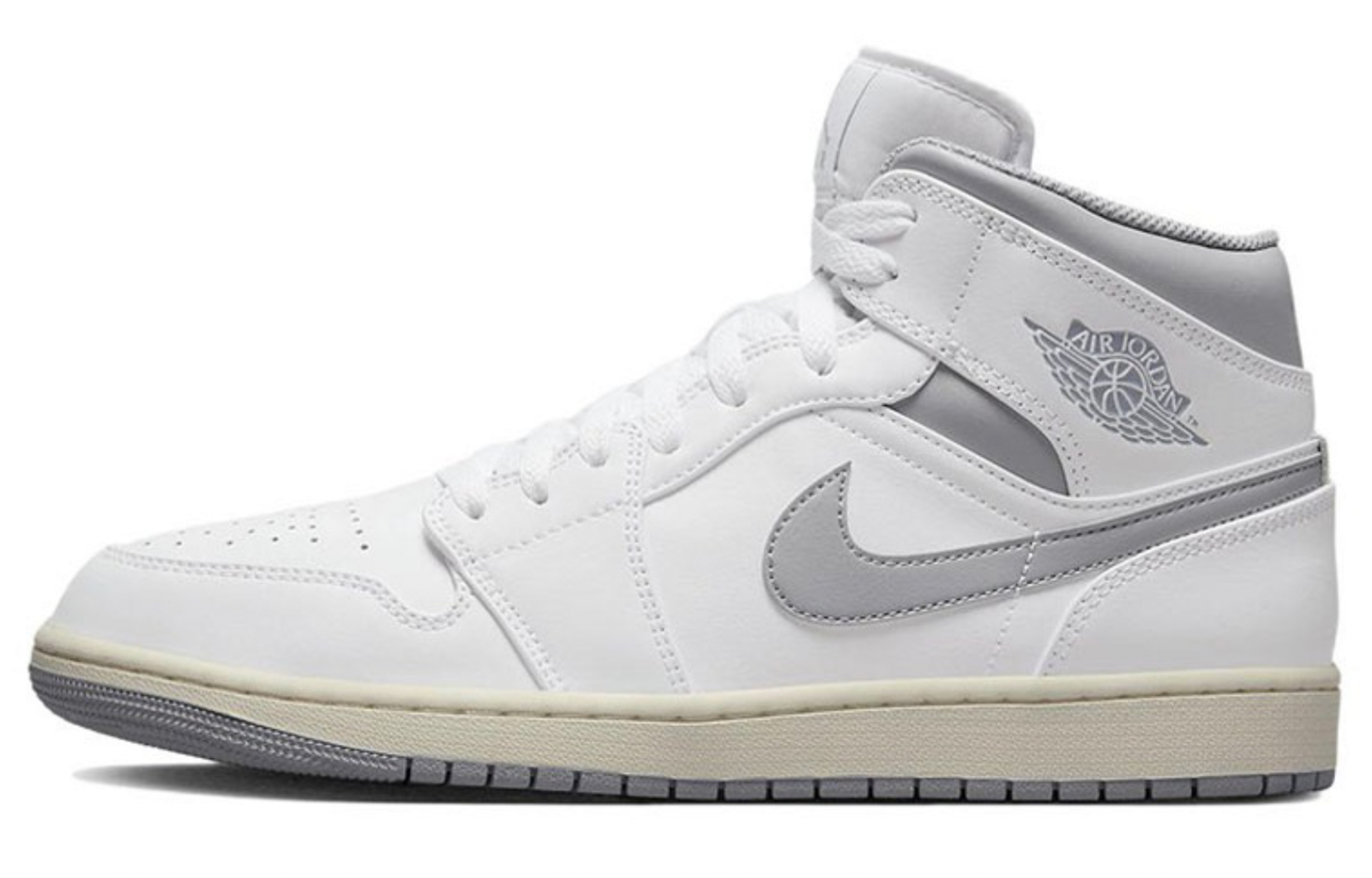 Jordan Air Jordan 1 High-Top Vintage Basketball Shoes Men's Blue Pink Gray
