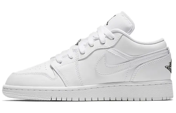 Jordan 1 Low GS Triple White