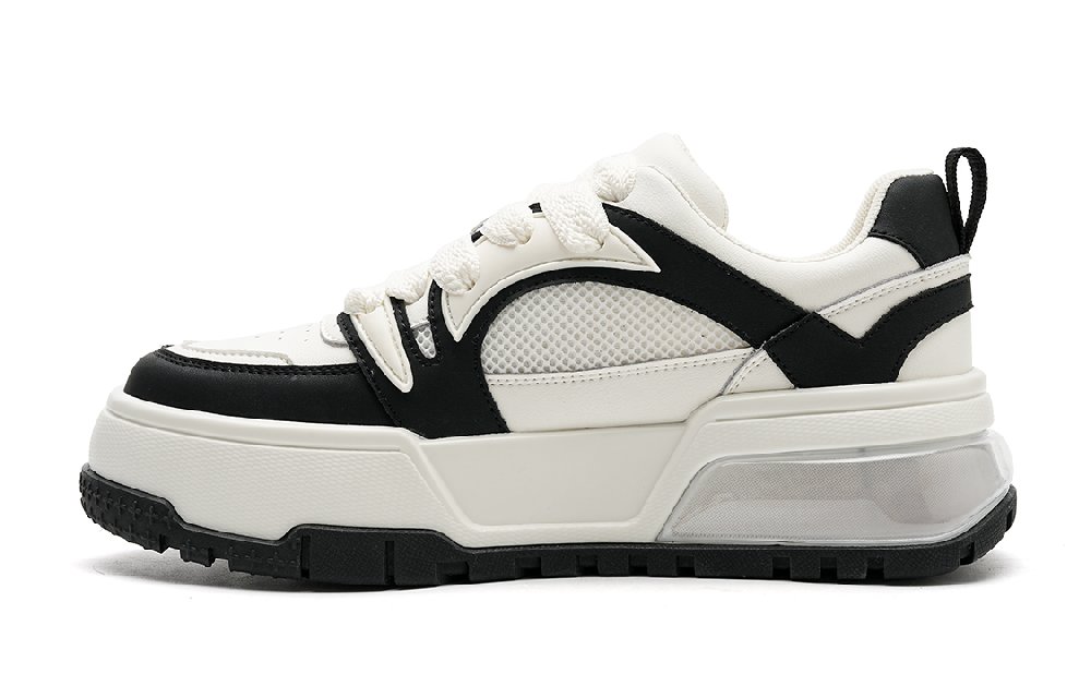 EBLAN Stylish Skateboarding Shoes Women's Black