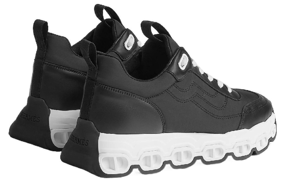 HERMES Impulse Low-Top Casual Shoes Women's Black