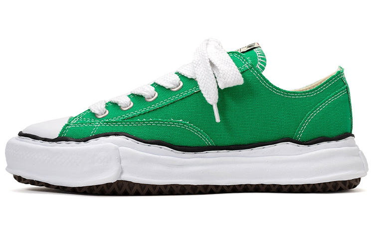 Maison MIHARA YASUHIRO Peterson OG Sole Canvas Low Green