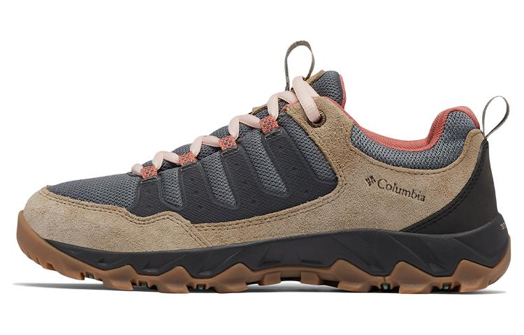 Columbia Shock Absorbers Slip Resistant Abrasion Resistant Lightweight Low Top Outdoor Shoes Women's Gray Brown