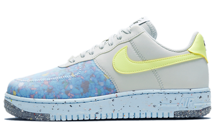 Nike Air Force 1 Crater Pure Platinum Barely Volt Women's