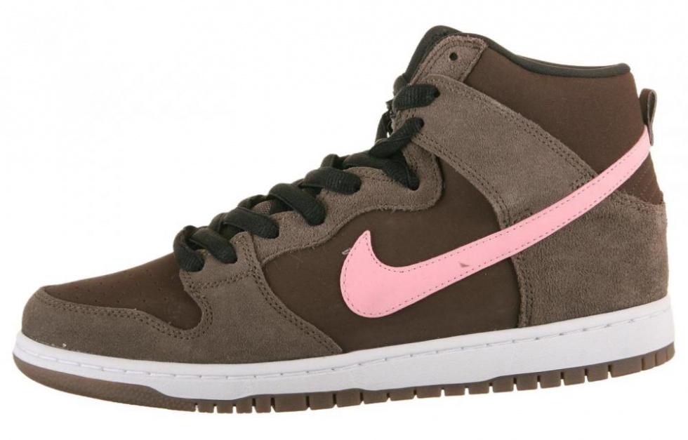 Nike Sb Dunk High Chocolate Pink