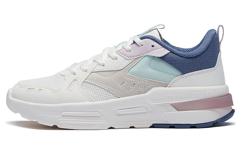 361° Anti Slip Wear Resistant Low Top Sports Casual Shoes Women's Matte Blue