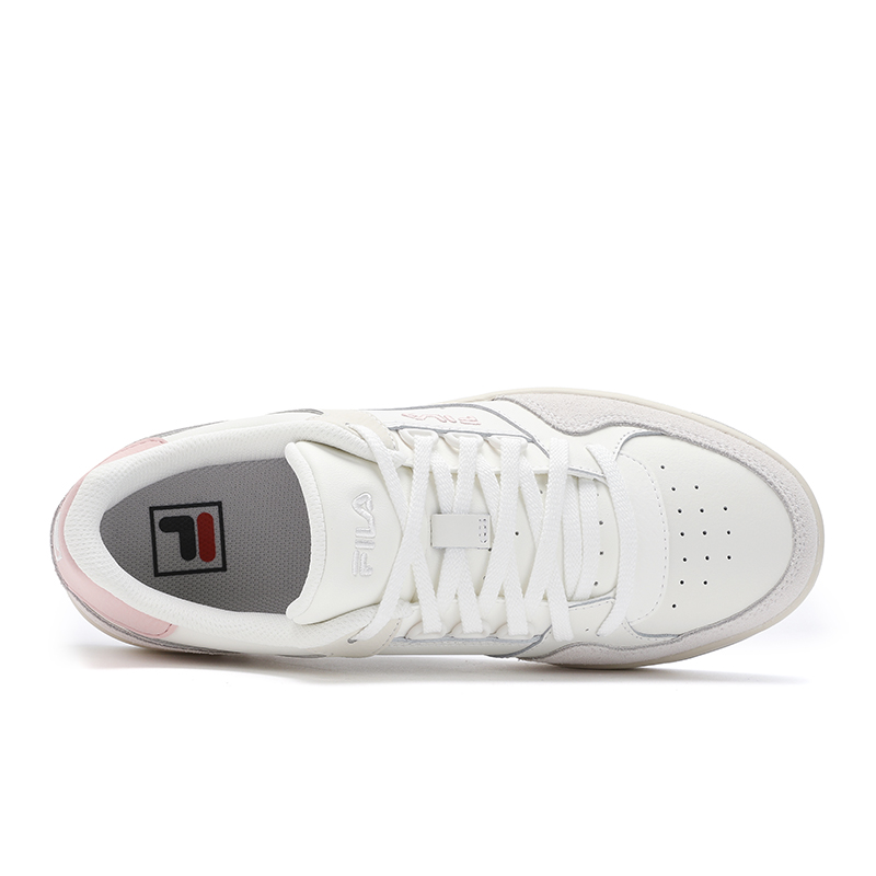 FILA Targa Coverage Low Top Skateboard Shoes Women's White