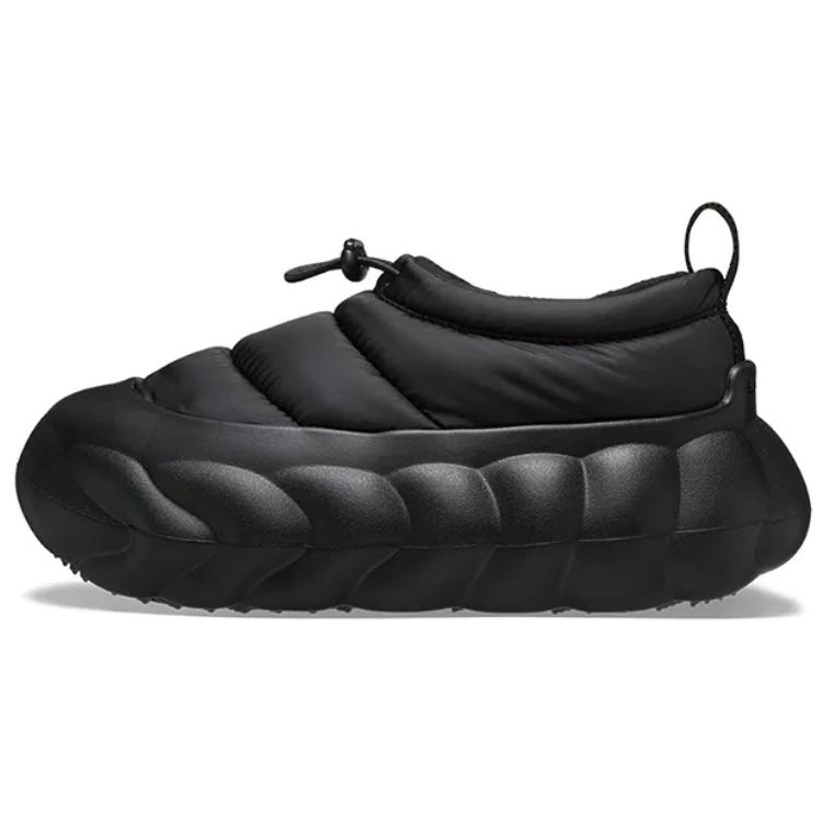 Crocs Overpuff Shorty Black
