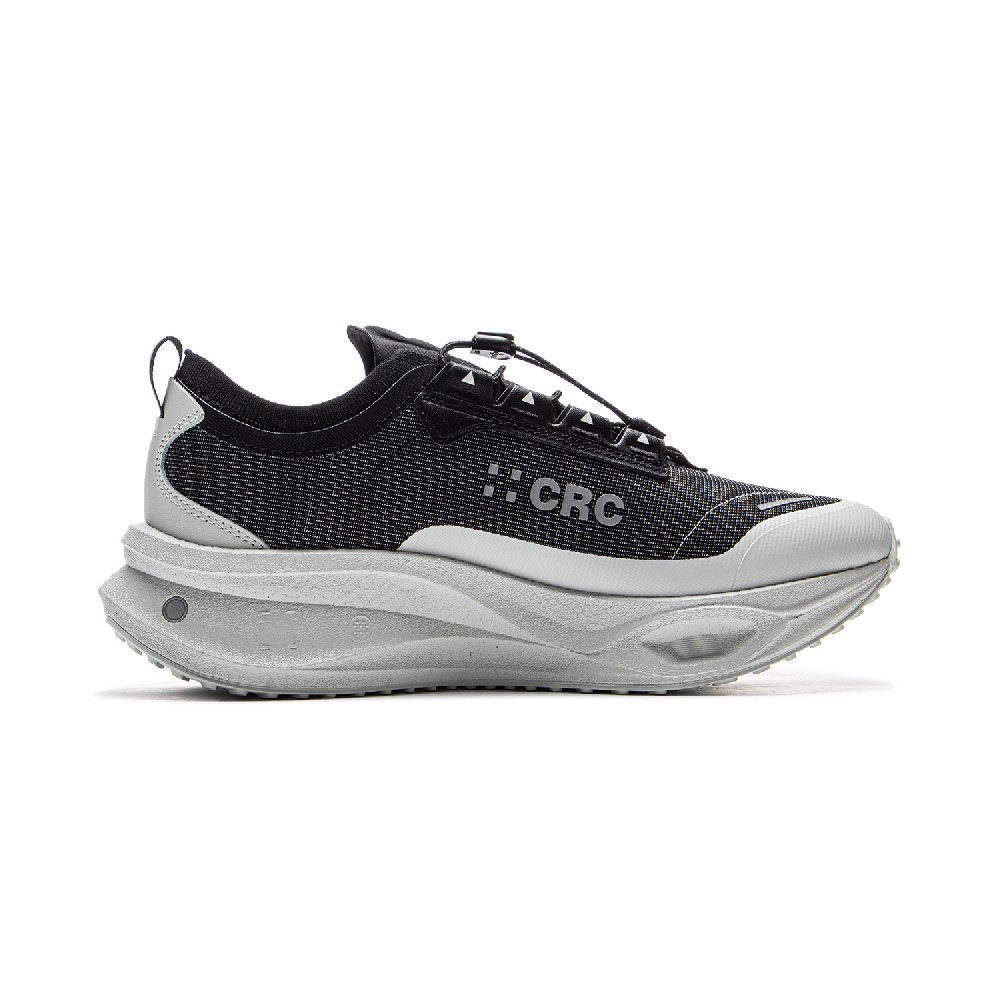 LiNing Abrasion-Resistant Low-Top Running Shoes Unisex Black White