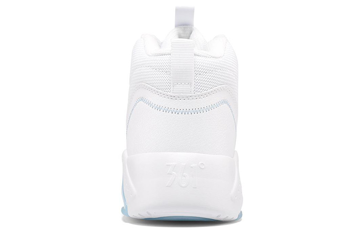 361° Warm Mid-Top Casual Shoes Men's White Blue