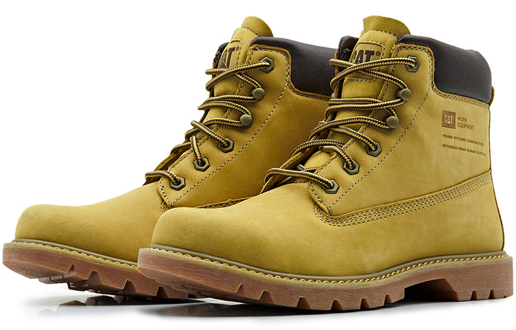 CAT Outdoor Boots Unisex Yellow купить в интернет-магазине Yoocart с быстрой доставкой по России.