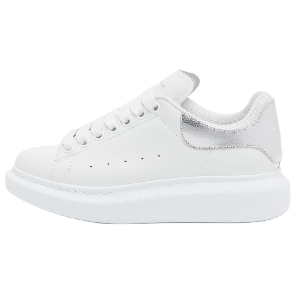 Alexander McQueen Oversized White Silver Women's