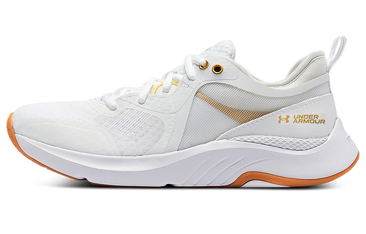 Under Armour Hovr Omnia Metallic 'White Metallic Gold Luster' Women's