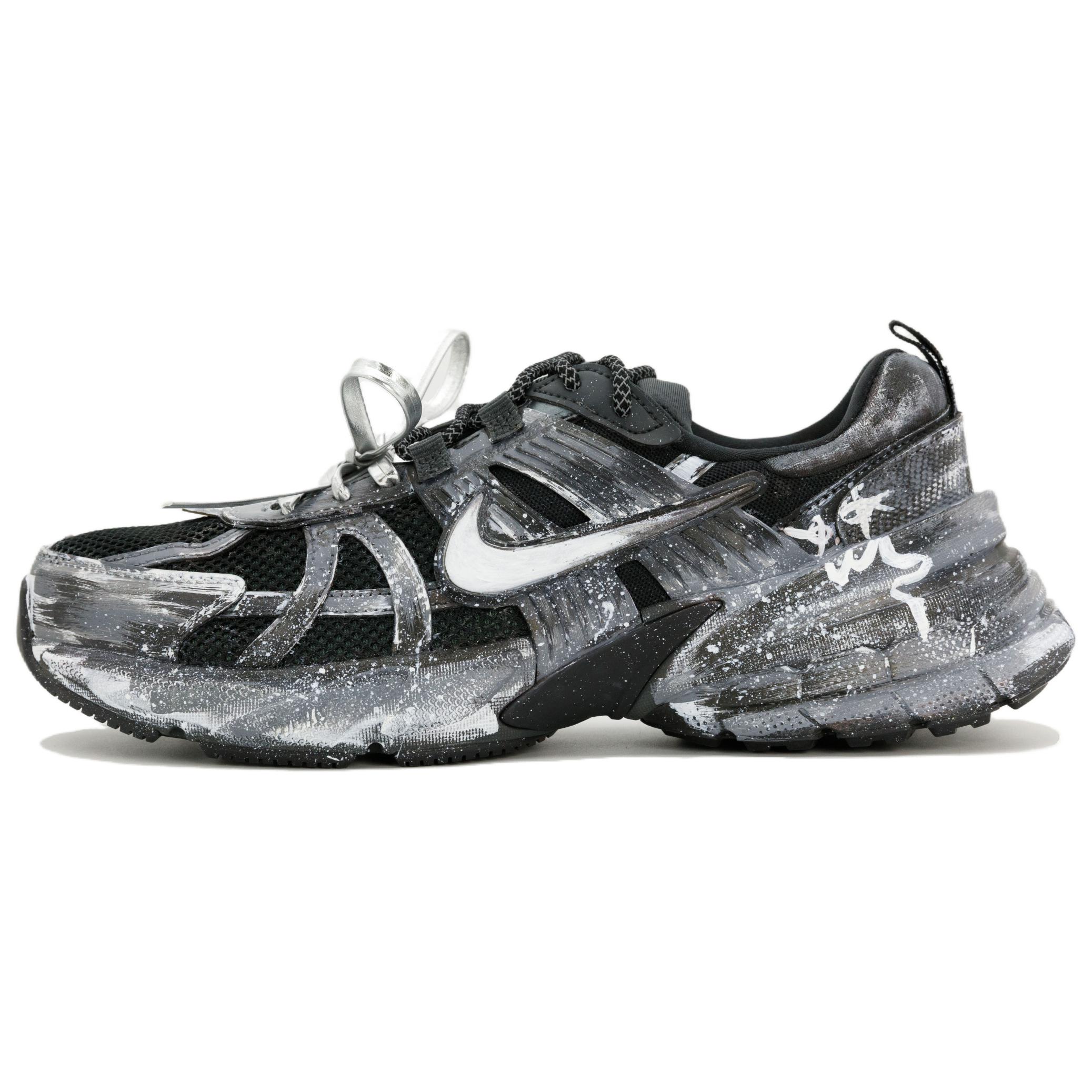 Nike V2K Run Abrasion Resistant Low top Casual Training City Commute Running Shoes Men's Black купить в интернет-магазине Yoocart с быстрой доставкой по России.