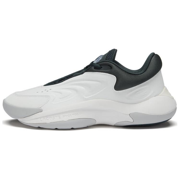 LACOSTE Low-Top Casual Shoes Men's White Black
