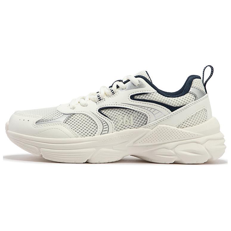 361° Life Collection Non slip Lightweight Low Top Chunky Sneakers Women's White Blue