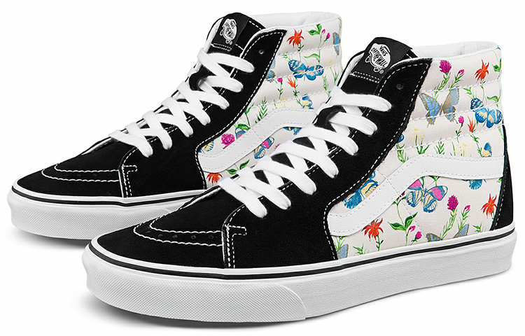 Vans Sk8 Hi Butterfly Floral Marshmallow купить в интернет-магазине Yoocart с быстрой доставкой по России.