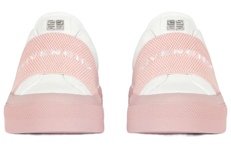 Givenchy Women's City Court Webbing 'White Pink'