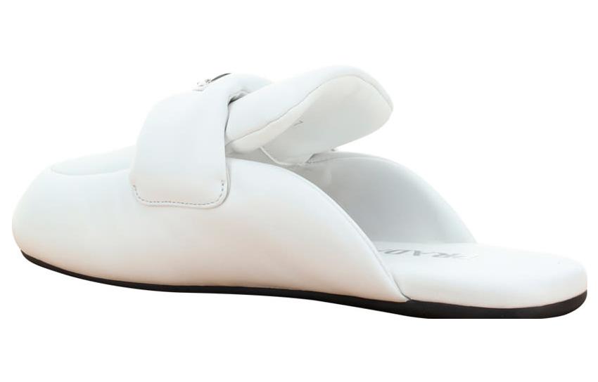 PRADA Closed Toe Slippers Women's White купить в интернет-магазине Yoocart с быстрой доставкой по России.