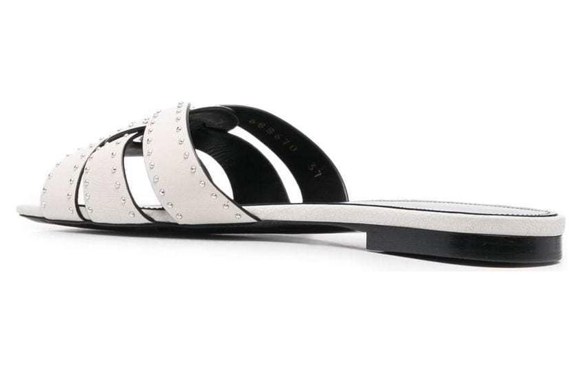 SAINT LAURENT Tribute Stylish Sandal Women's White купить в интернет-магазине Yoocart с быстрой доставкой по России.