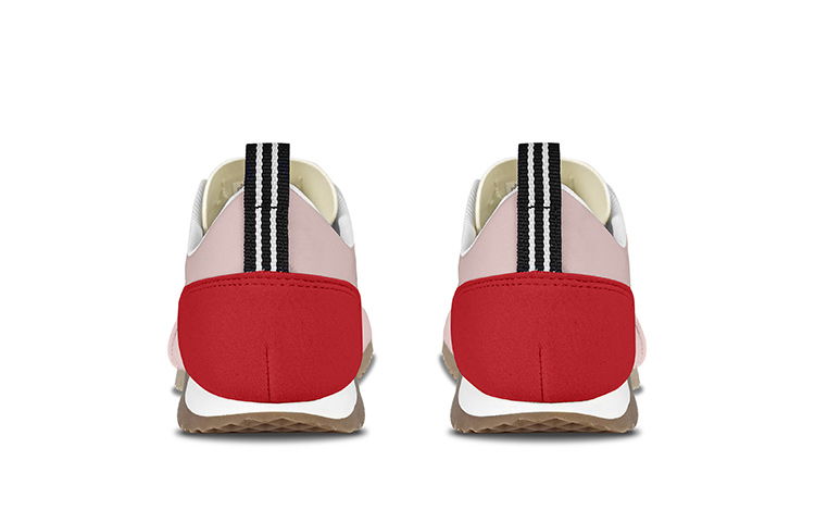 Adidas Neo VS JOG 2.0 Low Top Casual Shoes Unisex Green Red Pink