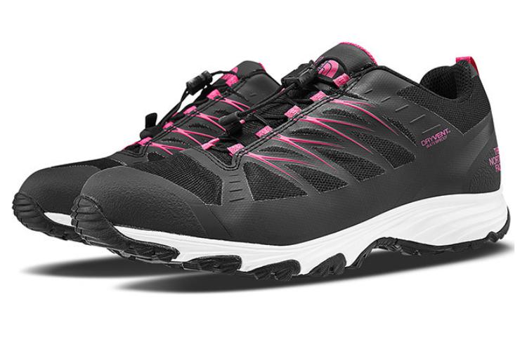 THE NORTH FACE Cushioning, Wear Resistant Low Top Hiking Shoes Women's Black Purple