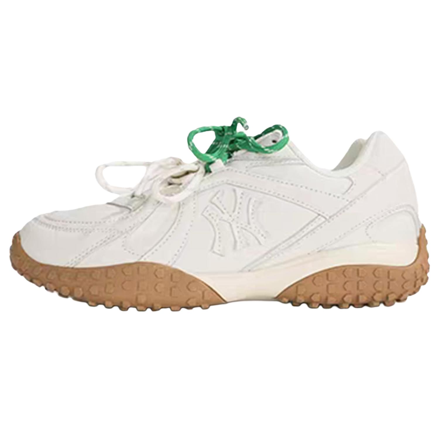 MLB New York Yankees Lightweight Anti Slip Low top Skateboard Shoes Unisex White