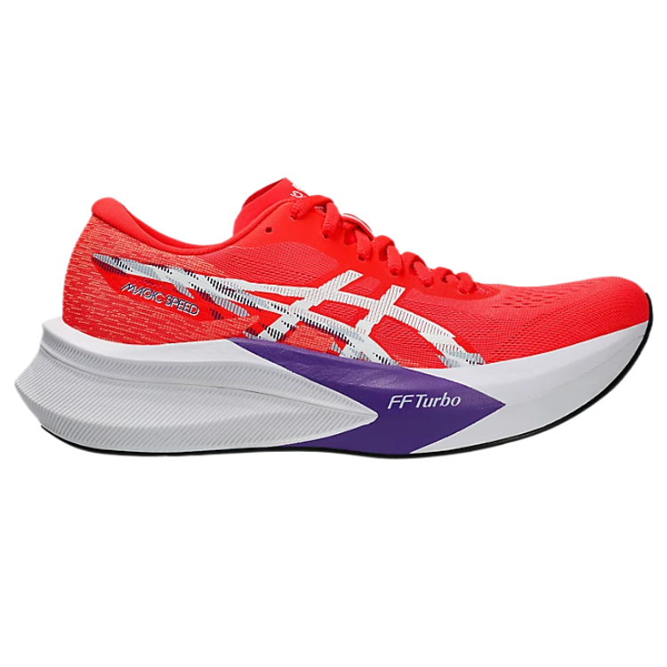 ASICS MAGIC SPEED 4 Abrasion Resistant Low top Running Shoes Women's Red