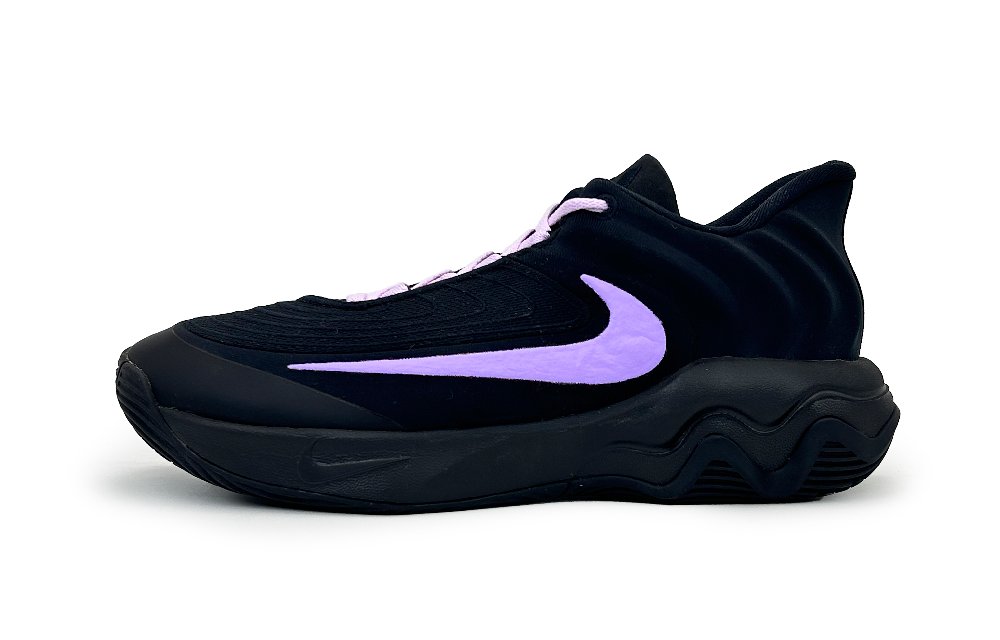 Nike Giannis Immortality Anti Slip Wear Resistant Low Top Basketball Shoes Men's Black Purple