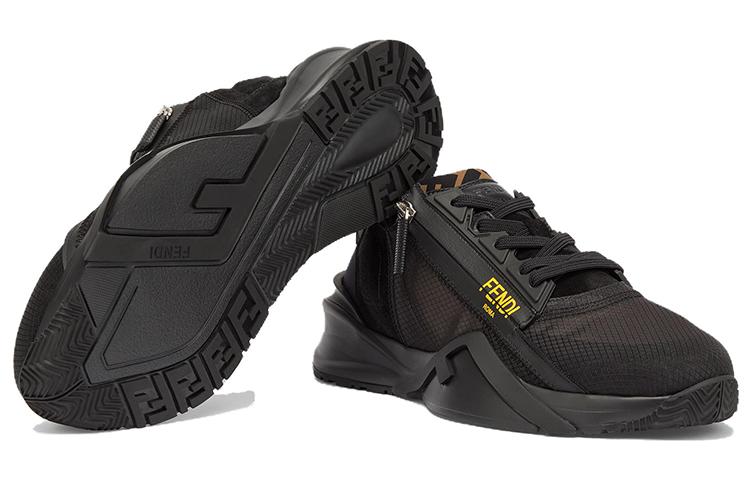 FENDI Nylon Low Top Black