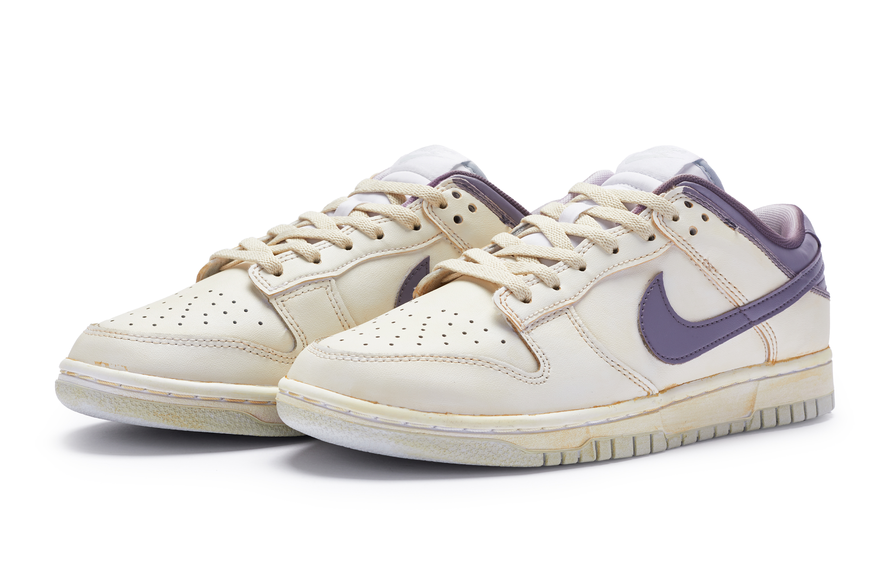 Nike Dunk BIGNIU Low Top Skateboard Shoes GS Beige Purple купить в интернет-магазине Yoocart с быстрой доставкой по России.