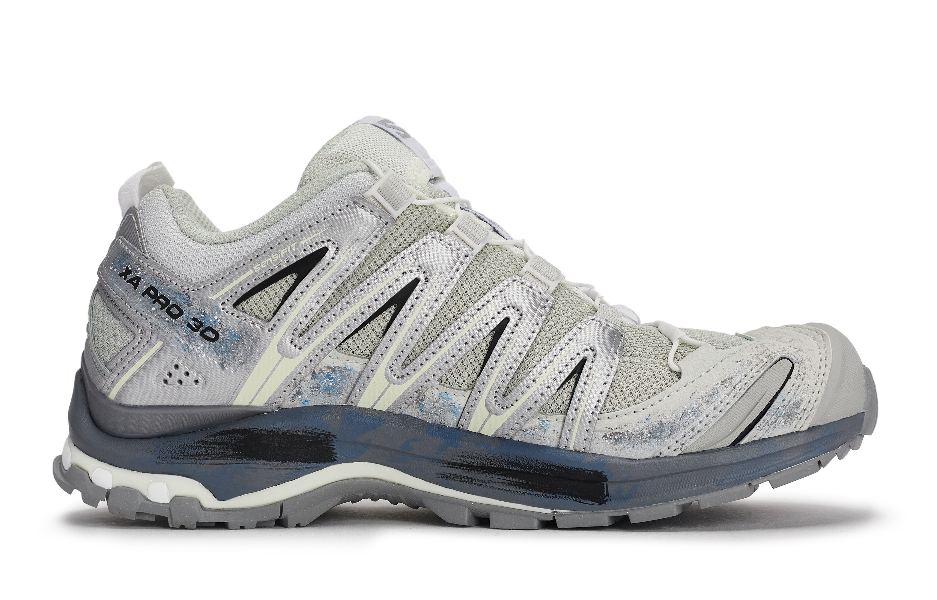 SALOMON XA PRO 3D Outdoor Shoes Unisex Low top Beige/Gray/Silver/Black/Blue купить в интернет-магазине Yoocart с быстрой доставкой по России.