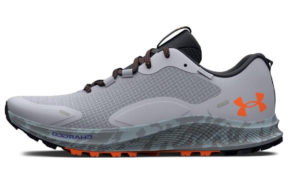 Under Armour Charged Bandit Trail 2 Low Top Running Shoes Men's Gray