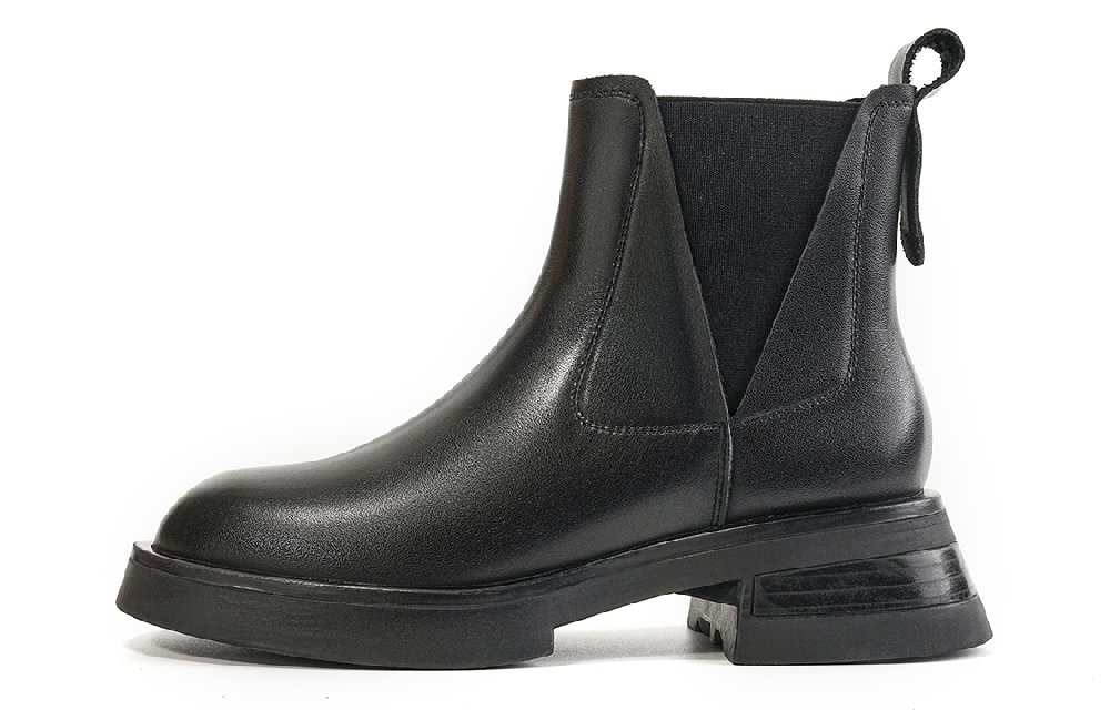 EBLAN Ankle-Length Chelsea Boots Women's Black