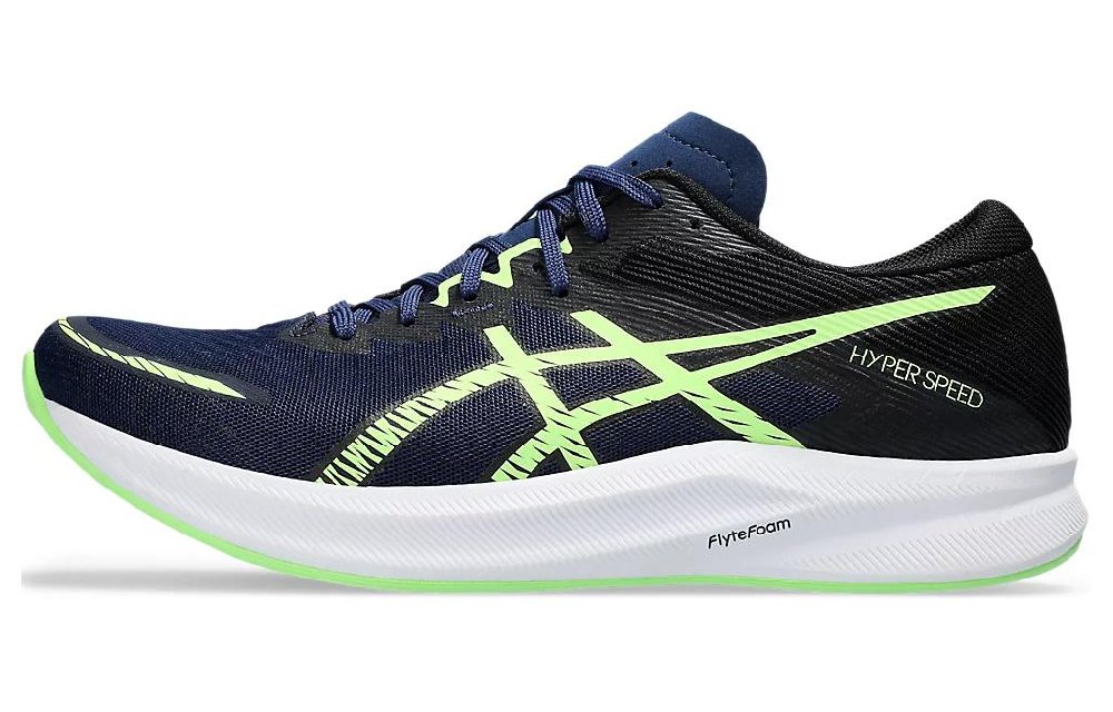 Asics Hyper Speed 3 Blue Expanse Illuminate Green