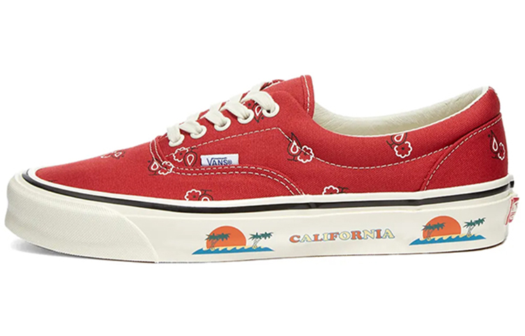 Vans Og Era Paisley Red