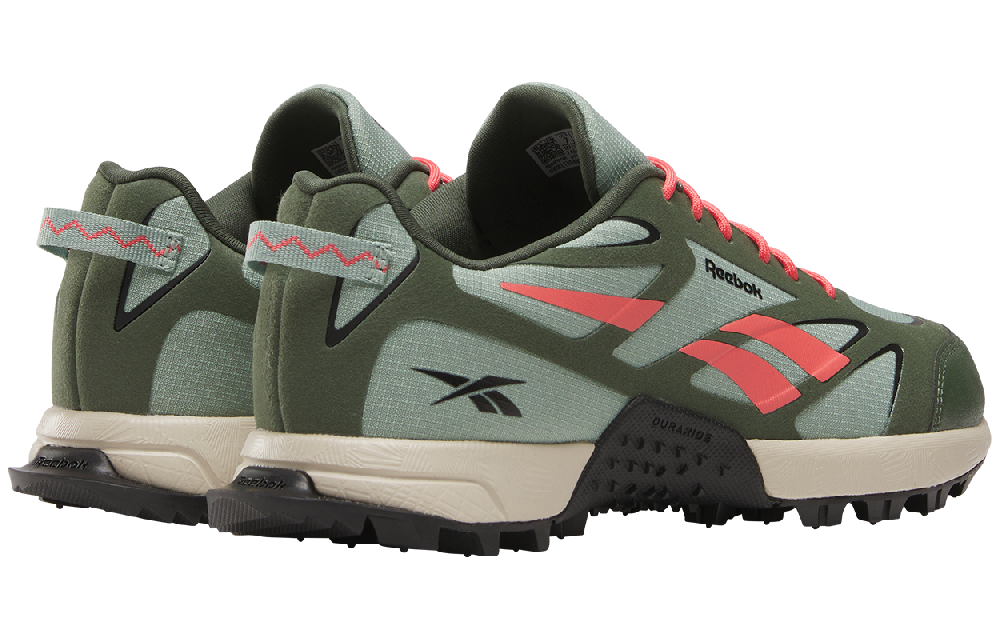 Reebok Low Top Running Shoes Women's Green/Pink