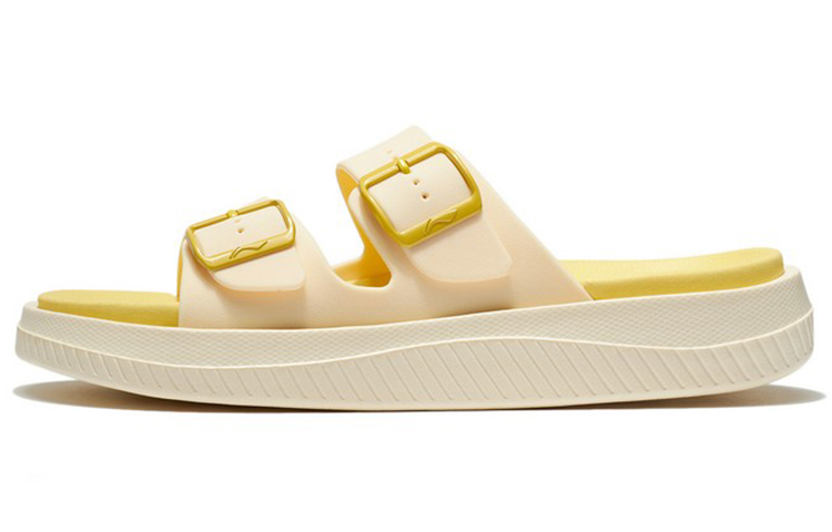 LiNing Clap Quiet Slide Slippers Women's Yellow