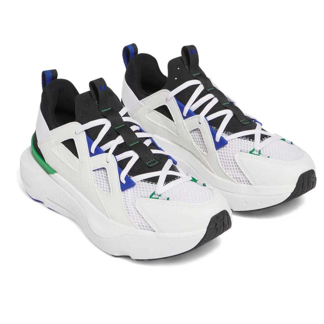 Under Armour Abrasion Resistant Low Top Running Shoes Unisex White