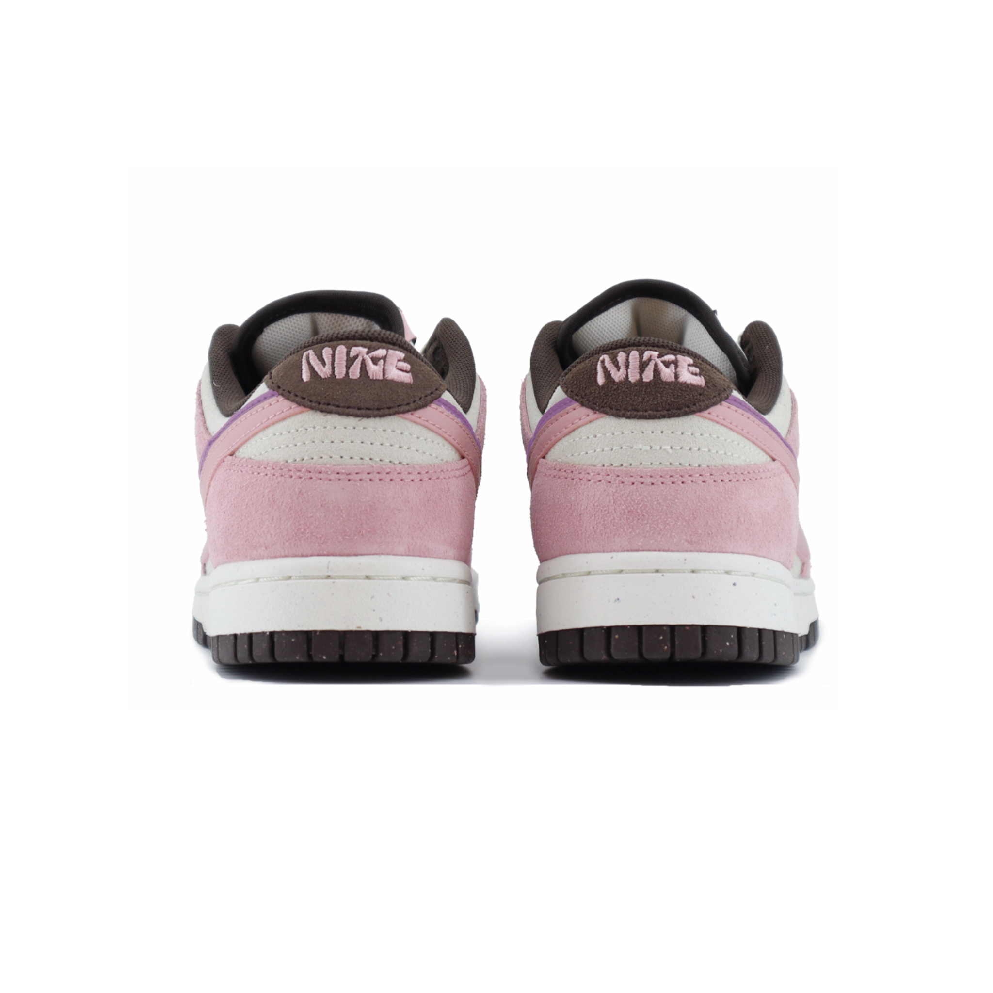 Nike Dunk Anti Slip Wear Resistant Low Top Skateboard Shoes Women's White Pink купить в интернет-магазине Yoocart с быстрой доставкой по России.