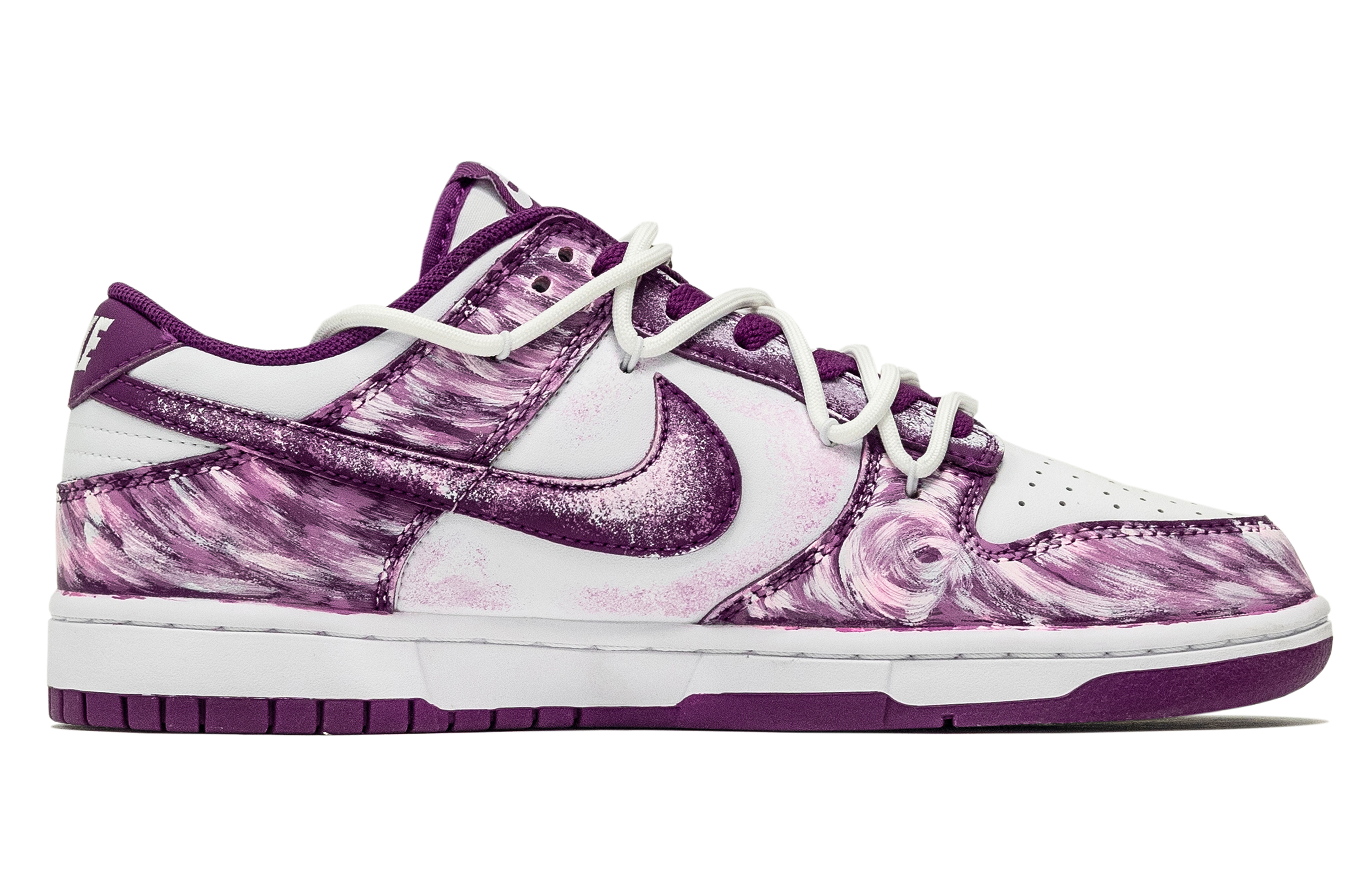 Nike Dunk Fantasia, Under The Mount Fuji Abrasion Resistant Low top Skateboard Shoes Unisex Purple купить в интернет-магазине Yoocart с быстрой доставкой по России.