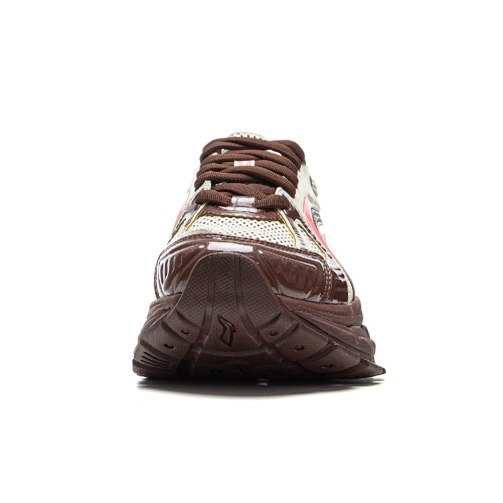 LiNing Support Wear-Resistant Slip-Resistant Low-Top Casual Shoes Women's Brown/Beige
