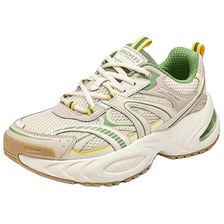 Skechers Uno Low Top Chunky Sneakers Men's Beige Green