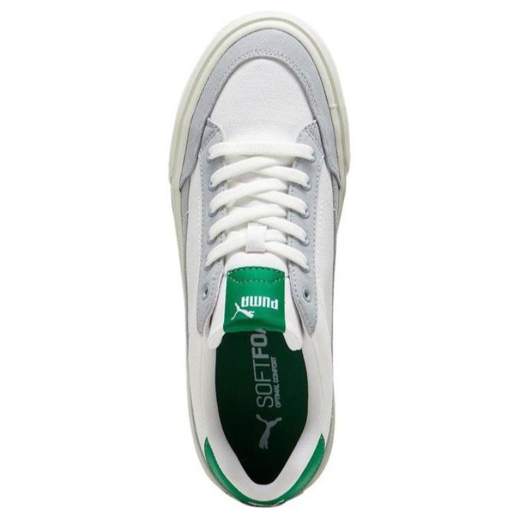 PUMA Court Classic Vulc Sneakers 'White Green' купить в интернет-магазине Yoocart с быстрой доставкой по России.