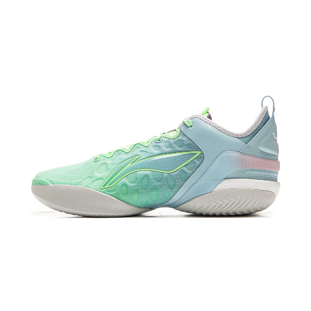 LINING Yushuai 19V2 Basketball Shoes Men's Low top Turquoise