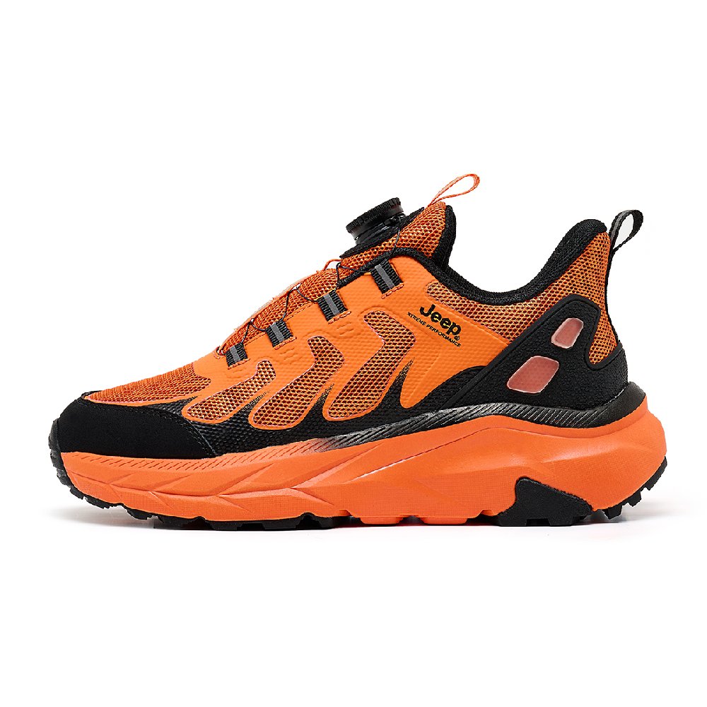 Jeep Casual Shoes Men Low-Top Orange